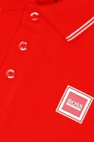 Polo | Regular Fit | pique BOSS Kidswear 	rdeča	