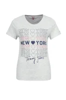 t-shirt tjw new york tee | regular fit Tommy Jeans 	pepelnata	