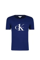 Majica | Regular Fit Calvin Klein Swimwear 	modra	