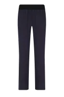 hlače cono | flare fit MAX&Co. 	temno modra	