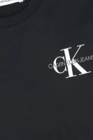 Majica MONOGRAM | Regular Fit CALVIN KLEIN JEANS 	črna	