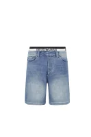 kratke hlače | regular fit Emporio Armani 	modra	