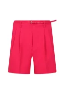 kratke hlače | relaxed fit Red Valentino 	barva maline	