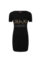 t-shirt | regular fit Liu Jo Beachwear 	črna	