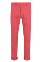 hlače chino | slim fit POLO RALPH LAUREN 	roza	