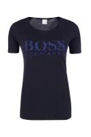 t-shirt telelogo | regular fit BOSS ORANGE 	temno modra	