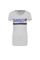 t-shirt Tommy Jeans 	pepelnata	
