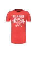 t-shirt | regular fit Tommy Hilfiger 	rdeča	