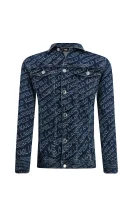 Jeans jakna | Regular Fit Karl Lagerfeld Kids 	modra	