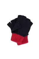 kapa + šal + rokavice Tommy Hilfiger 	temno modra	