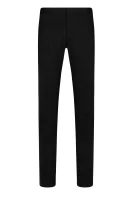 wełniane hlače gibson | slim fit BOSS BLACK 	črna	