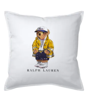 Prevleka za vzglavnik RL67BEAR Ralph Lauren Home | 	bela RL67BEAR Cushion cover