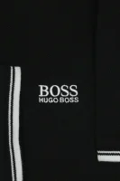 polo | regular fit | pique BOSS Kidswear 	črna	