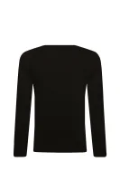 Bluza | Regular Fit EA7 	črna	
