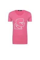 t-shirt lightning bolt Karl Lagerfeld 	roza	