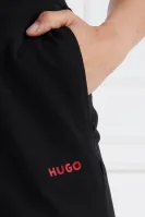 Hlače trenirka SHUFFLE PANTS | Regular Fit Hugo Bodywear 	črna	