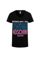 t-shirt Moschino Swim 	črna	