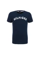 t-shirt big logo Tommy Hilfiger 	temno modra	