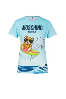 t-shirt Moschino Swim 	modra	