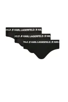 Hlačke 3-pack Karl Lagerfeld 	črna	