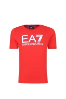 t-shirt | regular fit EA7 	rdeča	