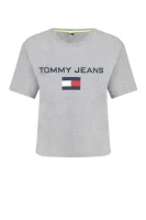 t-shirt tjw 90s logo | loose fit Tommy Jeans 	siva	