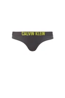 bikini spodnji del Calvin Klein Swimwear 	grafitna barva	