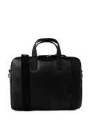 torba na laptopa 15'' elevated logo Calvin Klein 	črna	