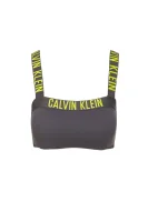bikini gornji del Calvin Klein Swimwear 	grafitna barva	
