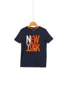t-shirt new york Tommy Hilfiger 	temno modra	