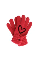 rokavice heart Tommy Hilfiger 	rdeča	