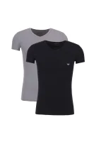t-shirt 2-pack Emporio Armani 	črna	