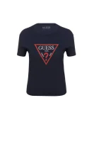 t-shirt triangle studs GUESS 	temno modra	
