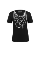 t-shirt Boutique Moschino 	črna	