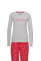 pižama Calvin Klein Underwear 	siva	