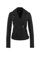 skórzana ramon jakna odina biker Karl Lagerfeld 	črna	