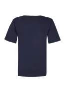 majica | regular fit BOSS Kidswear 	temno modra	