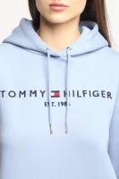 Obleka TH ESS Tommy Hilfiger 	modra	