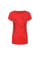 t-shirt Armani Exchange 	rdeča	