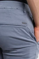 hlače chino schino | slim fit BOSS ORANGE 	pepelnata	