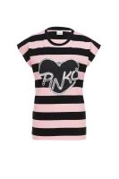 t-shirt politico Pinko 	roza	