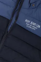 puhasta jakna river | regular fit Pepe Jeans London 	temno modra	