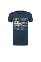 t-shirt fabio Pepe Jeans London 	temno modra	