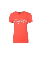 t-shirt aila | regular fit Tommy Hilfiger 	rdeča	
