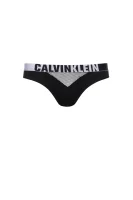 bikini spodnji del Calvin Klein Swimwear 	črna	