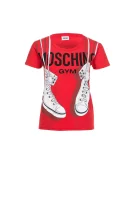 t-shirt Moschino 	rdeča	