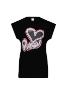 t-shirt indipendente Pinko 	črna	
