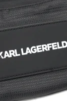 Torbica za okoli pasu Karl Lagerfeld Kids 	črna	