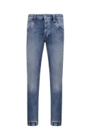 hlače jogger gunnel | regular fit Pepe Jeans London 	modra	