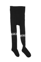 Hlačne nogavice Karl Lagerfeld Kids 	črna	
